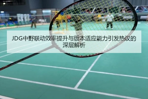 JDG中野联动效率提升与版本适应能力引发热议的深层解析